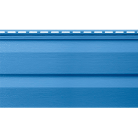 Виниловый сайдинг (Канада плюс) Премиум. Синий Виниловый сайдинг (Канада плюс) Премиум. Синий