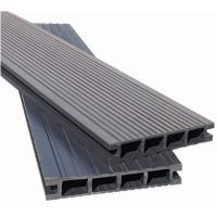 Террасная доска из ДПК Вельвет - Коричневый