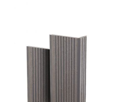 Угол торцевой Tehno Серый от производителя  Ecodecking по цене 280 р