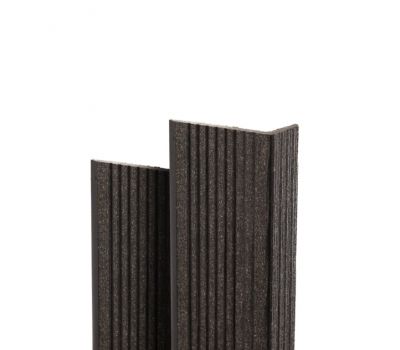 Угол торцевой Tehno Венге от производителя  Ecodecking по цене 280 р