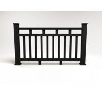 Ограждение ДПК цвет Кварц Сборка №8 Ограждение ДПК цвет Кварц Сборка №8