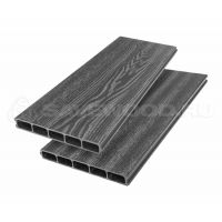 Грядочная доска ДПК с 3D-текстурой SW Rumex Графит Грядочная доска ДПК с 3D-текстурой SW Rumex Графит