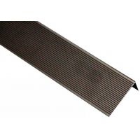 Угол алюминиевый завершающий 3000x51.5x30 мм Коньяк Угол алюминиевый завершающий 3000x51.5x30 мм Коньяк