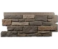 Цокольный сайдинг Creek Ledgestone (Бутовый камень) Bucks County Gray