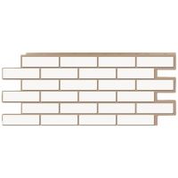 Фасадные панели СЕРИЯ кирпич Модерн - Белый Фасадные панели СЕРИЯ кирпич Модерн - Белый