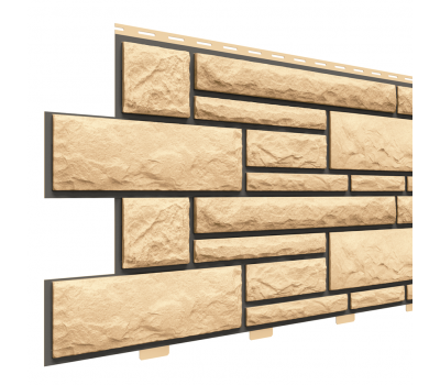 Фасадные панели под камень Доломит премиум Имбирь от производителя Доломит по цене 550 р Фасадные панели под камень Доломит премиум Имбирь от производителя Доломит по цене 550 р