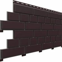 Цокольный сайдинг коллекция Кирпич - Коричневый Цокольный сайдинг коллекция Кирпич - Коричневый