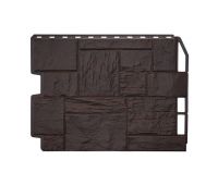 Фасадные панели Туф 3D - Темно-коричневый