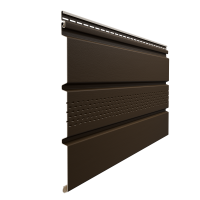 Софит Элит с центральной перфорацией коричневый (темный дуб) Софит Элит с центральной перфорацией коричневый (темный дуб)