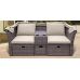 Комплект мебели плетеной из иск. ротанга AFM-330B Brown от производителя  Afina по цене 97 050 р