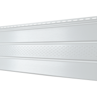 Софит PRO Классический перфорация по центру Белый Софит PRO Классический перфорация по центру Белый