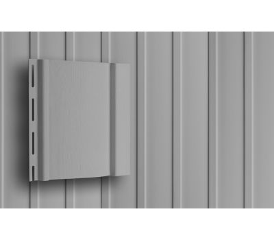 Виниловый вертикальный сайдинг Standart - Серый от производителя Grand Line по цене 260 р Виниловый вертикальный сайдинг Standart - Серый от производителя Grand Line по цене 260 р