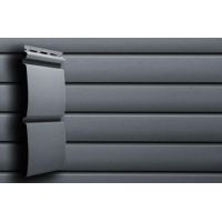 Виниловый сайдинг классик D4.8 Блокхаус - Графит Виниловый сайдинг классик D4.8 Блокхаус - Графит