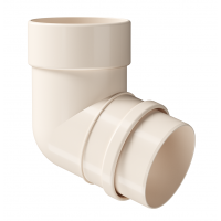 Колено 72˚ Lux ПВХ Латте Колено 72˚ Lux ПВХ Латте