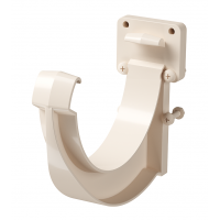 Кронштейн желоба пластиковый Lux ПВХ Латте Кронштейн желоба пластиковый Lux ПВХ Латте